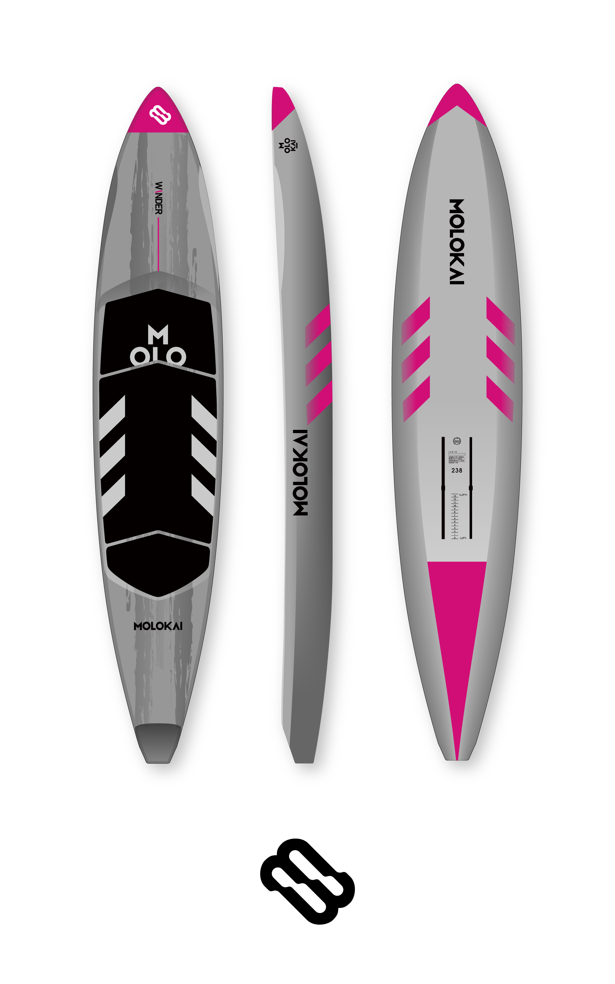 MOLOKAI Wing Foiling Board--WINDER